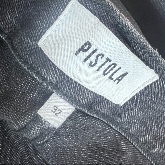NWT Pistola Cassie Super High Rise Straight in Night Shade Distressed Size:32 - Picture 11 of 14